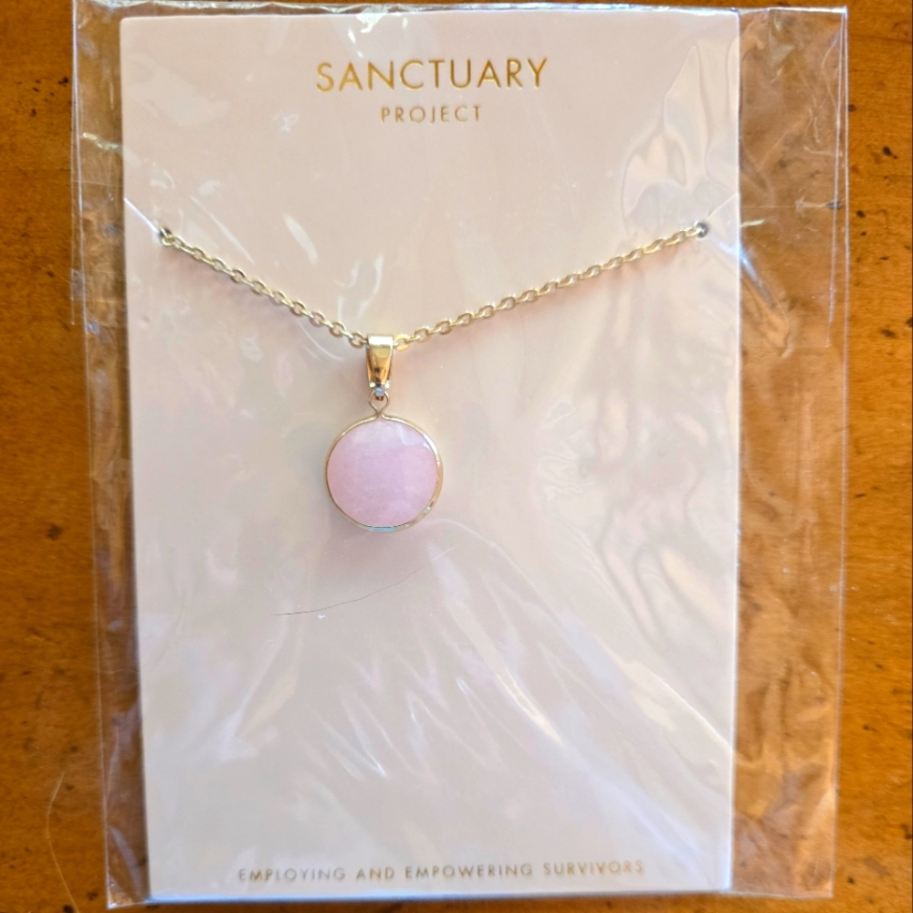 NEW Santuary Project Rose Serenity Necklace
